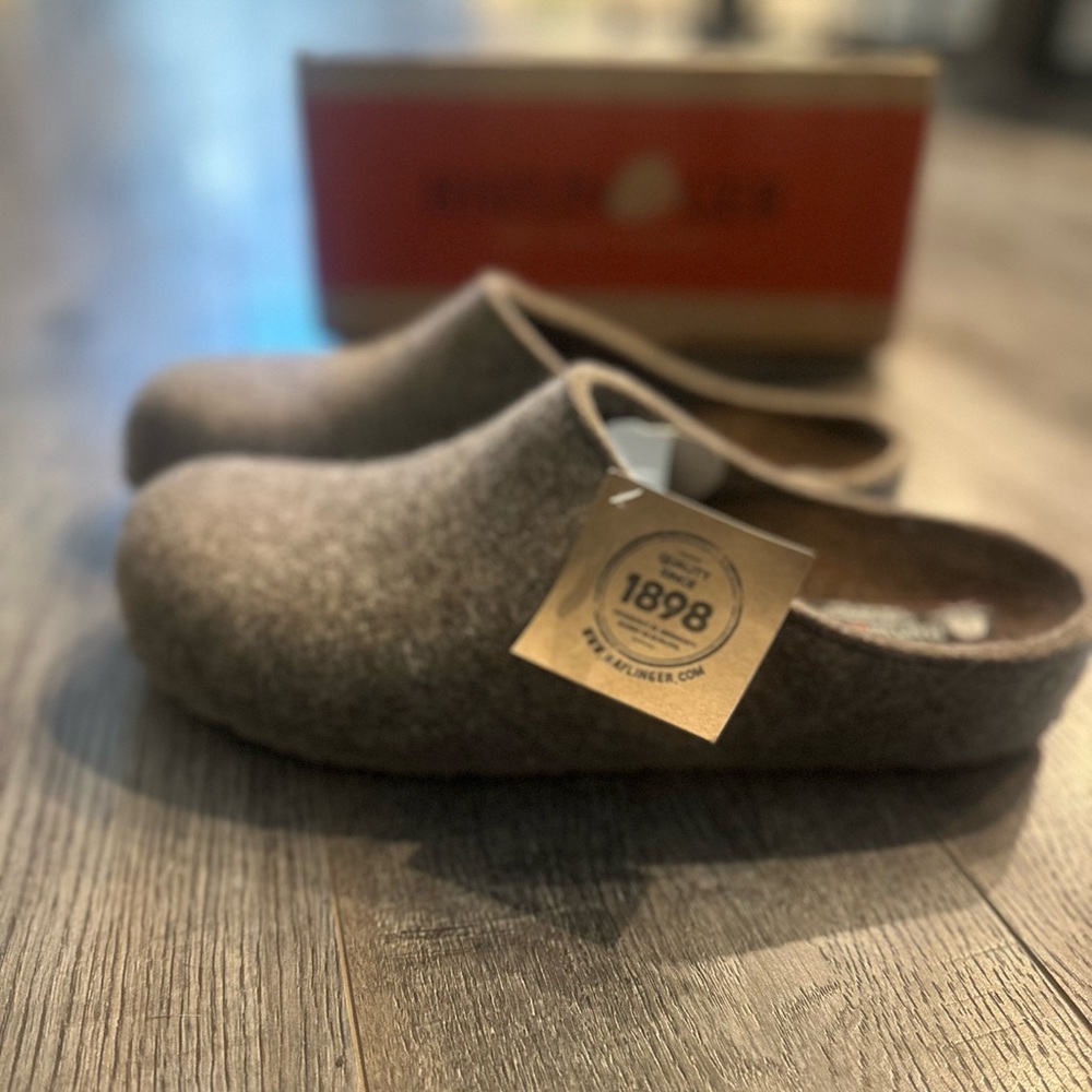 German Wool Ugg Slippers Loafers - Winter Clogs